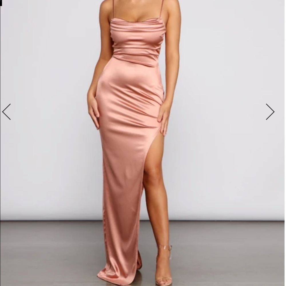 Windsor formal Dress Rose Gold Small